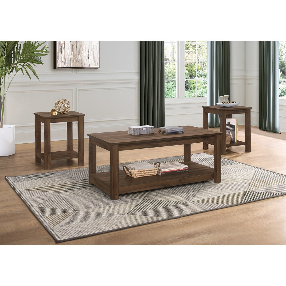 Levi 3 pieces Coffee Table Set