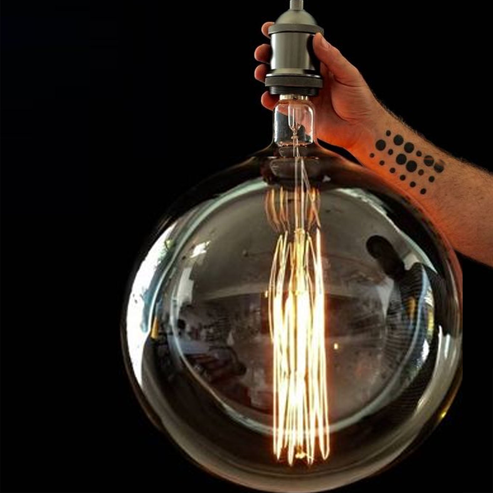 Mega E27 Vintage Bulb G300