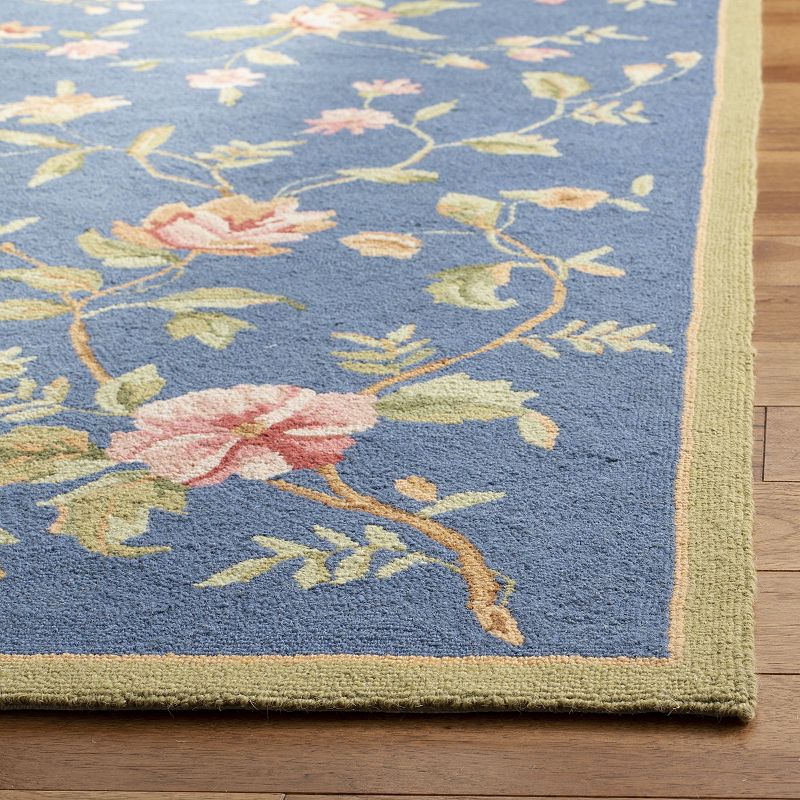 Safavieh Chelsea Floral Leaves Framed Wool Rug - 2'6'' x 4'