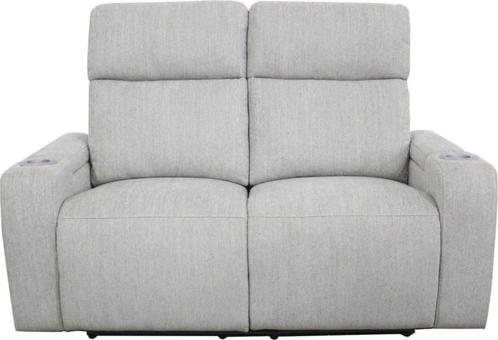 Parker Living Orpheus Power Loveseat  Bisque   Transitional   Loveseats   by Unlimited Furniture Group  Houzz