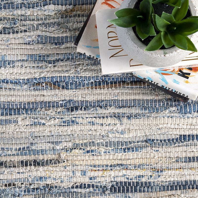 nuLOOM Maile Blue Rug