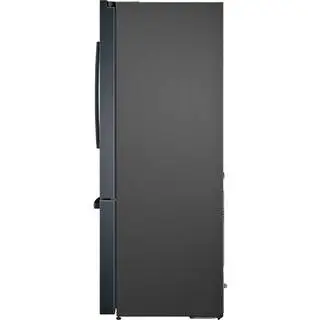 Bosch 800 Series 36 in. 21 cu. ft. Smart Counter Depth French Door Refrigerator in Black Stainless Steel Internal Water  Ice B36CT80SNB