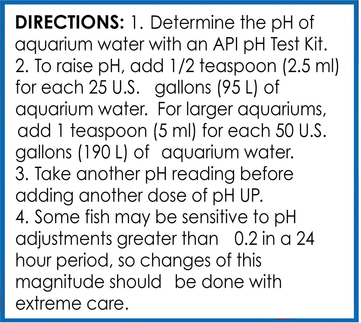 API pH Up Freshwater Aquarium Water Treatment