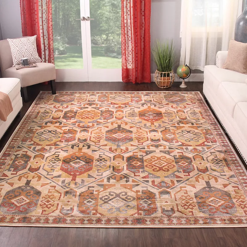 SUPERIOR Zuleyka Southwestern Indoor Area Rug