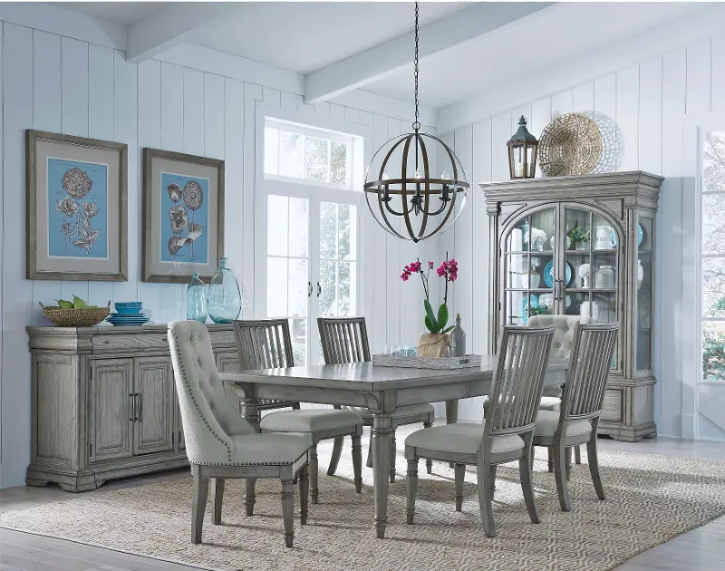 Madison Ridge Gray 5 Piece Dining Room Set