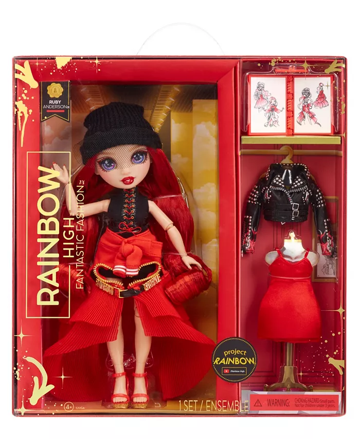 Rainbow High Fantastic Fashion Doll Ruby