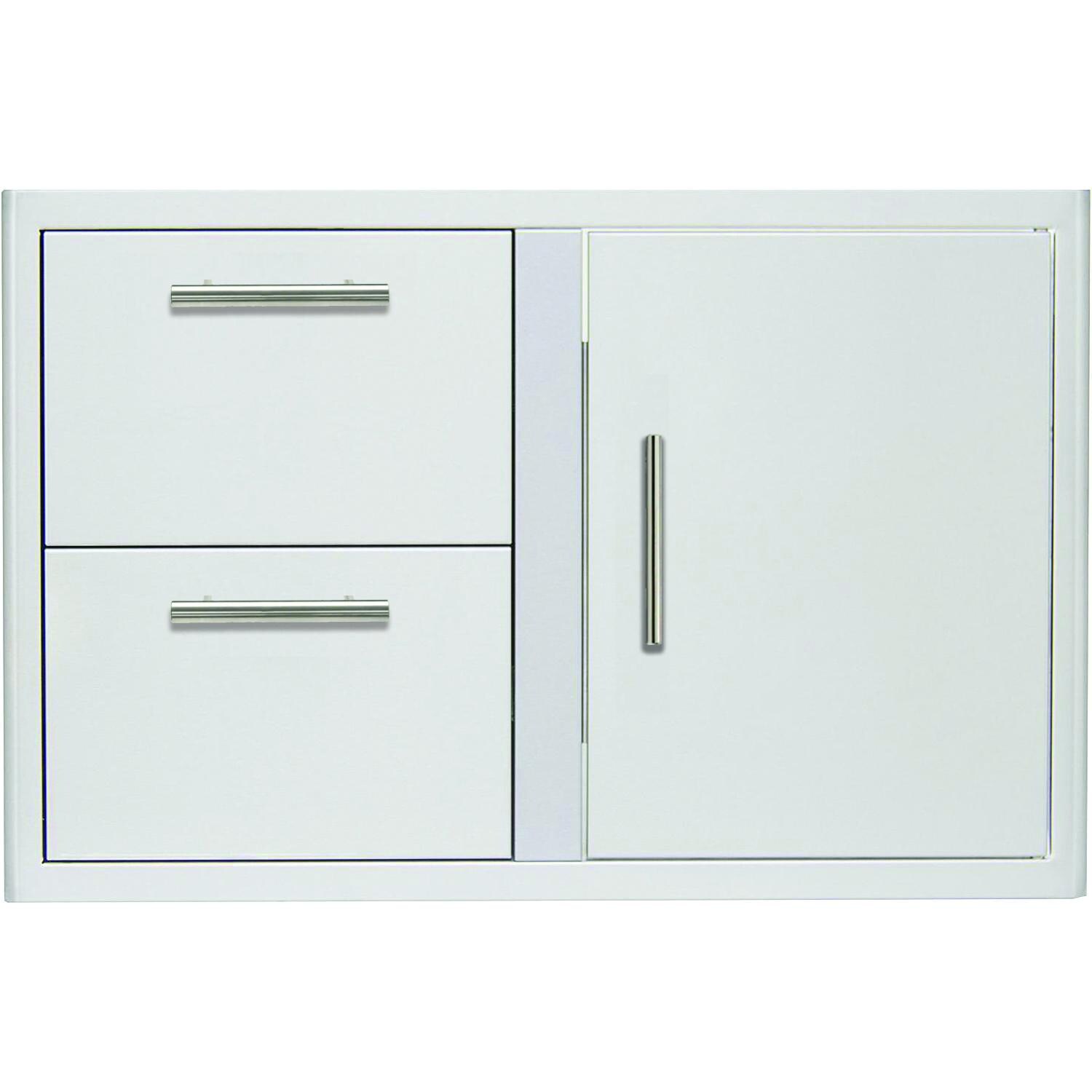 Blaze 32-Inch Stainless Steel Access Door and Double Drawer Combo