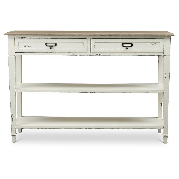 Dauphine Traditional French Accent Console Table Baxton Studio