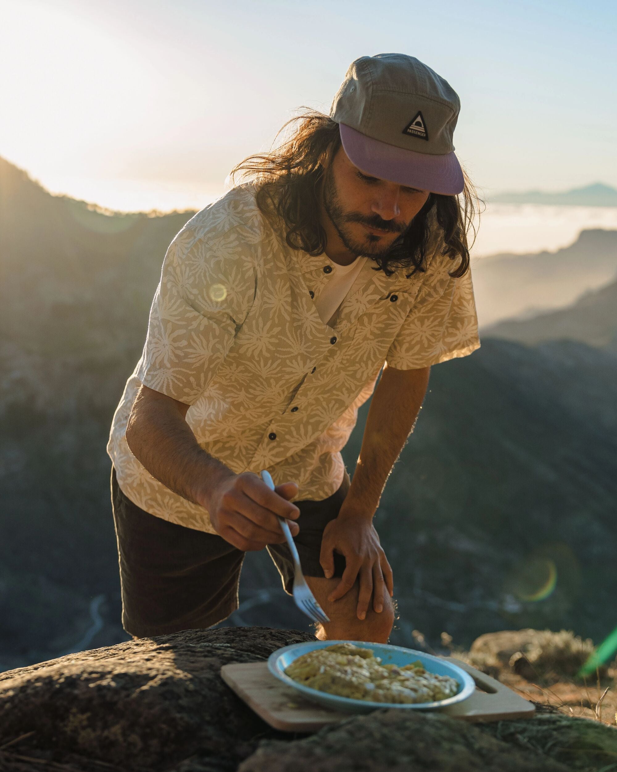 Chill Short Sleeve Shirt - Seaweed Pebble Grey