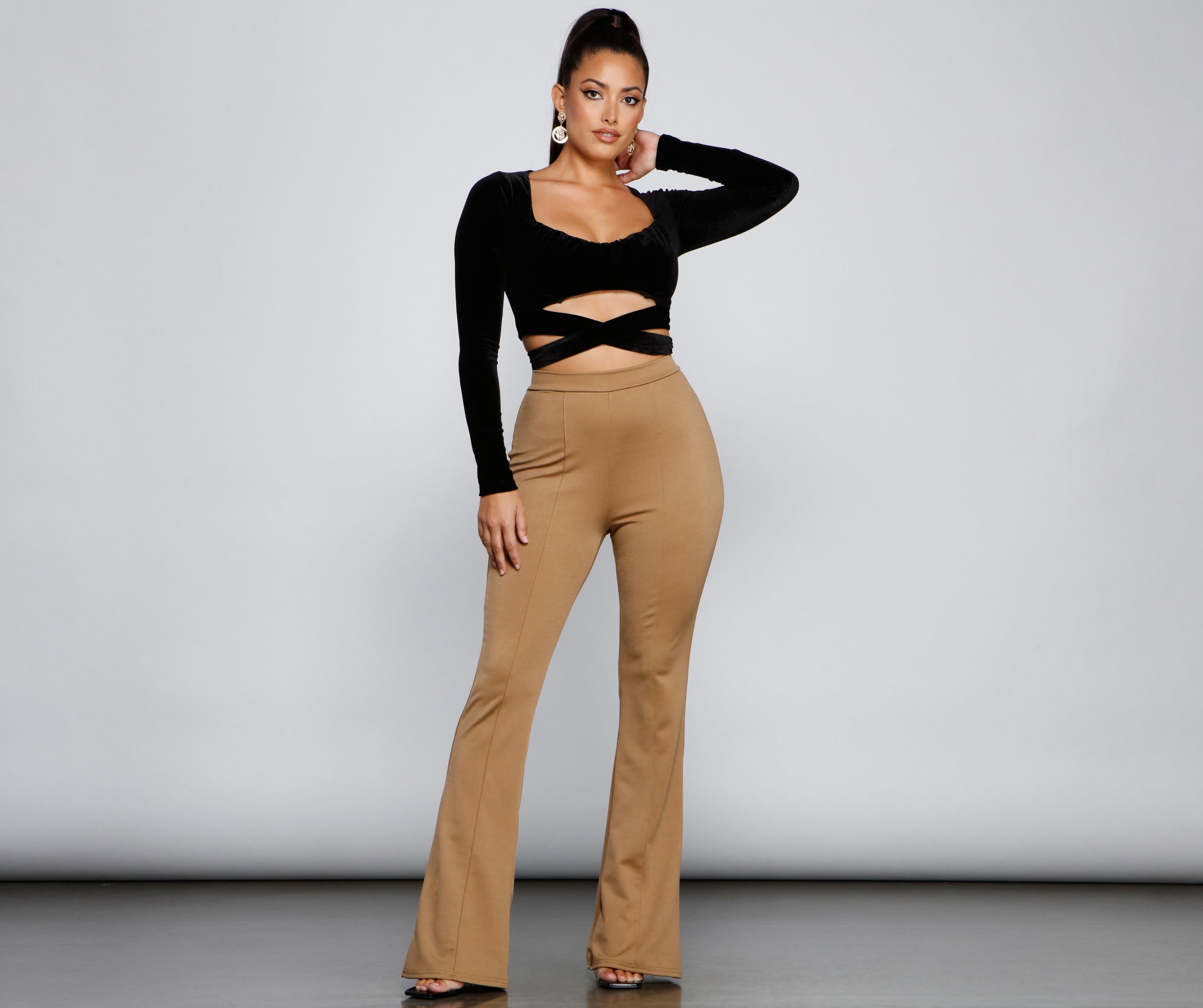 Locked In High Waist Ponte Pants