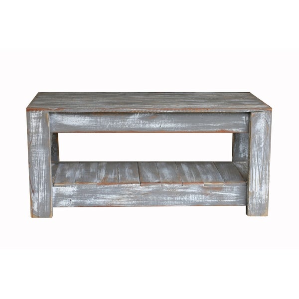 Original Handmade Reclaimed Wood Farmhouse Coffee Table