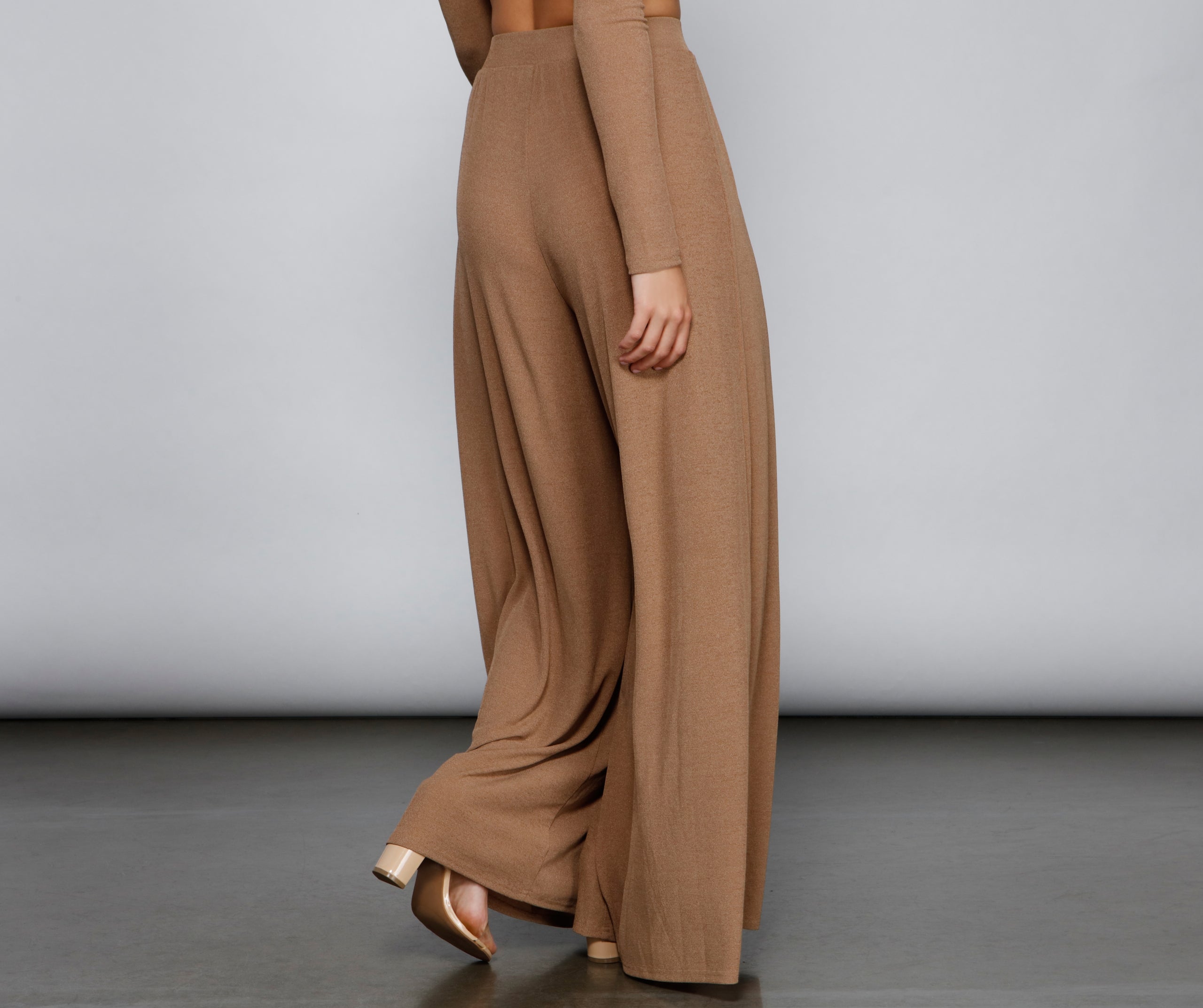 Make It Bold High Waist Palazzo Pants