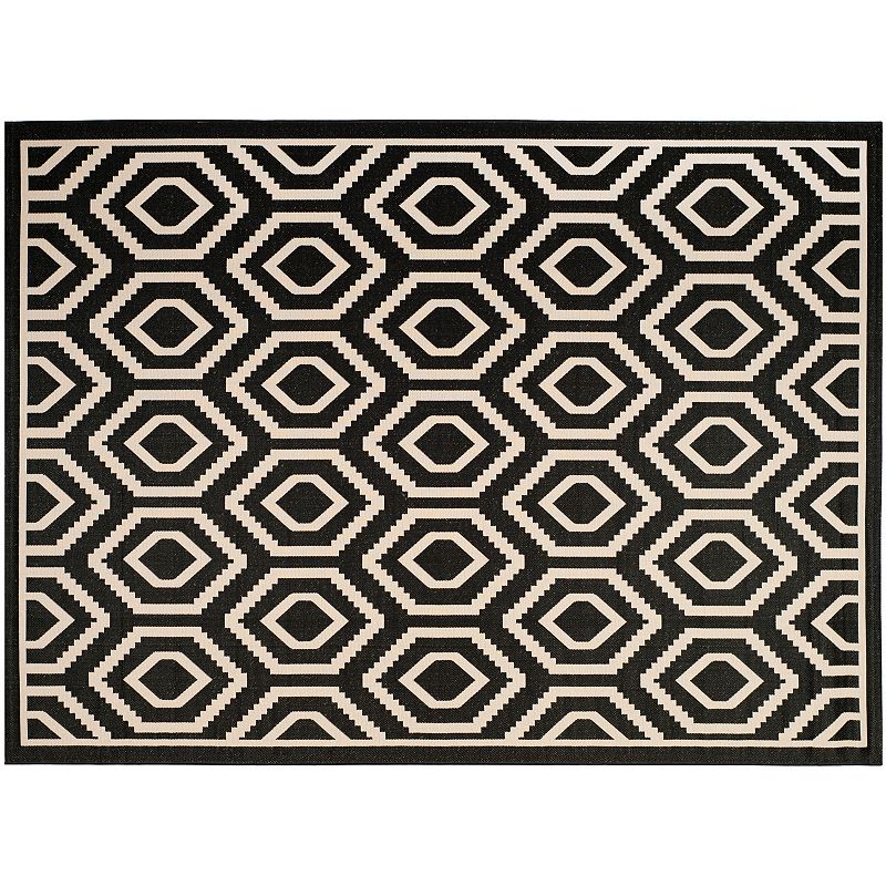 Safavieh Courtyard Tribal Geometric Indoor Outdoor Rug