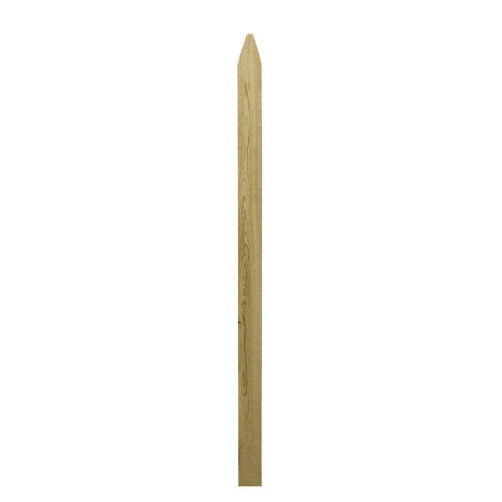 1 in. x 4 in. x 6 ft. Pine Pressure Treated Wood Fence Picket 312390