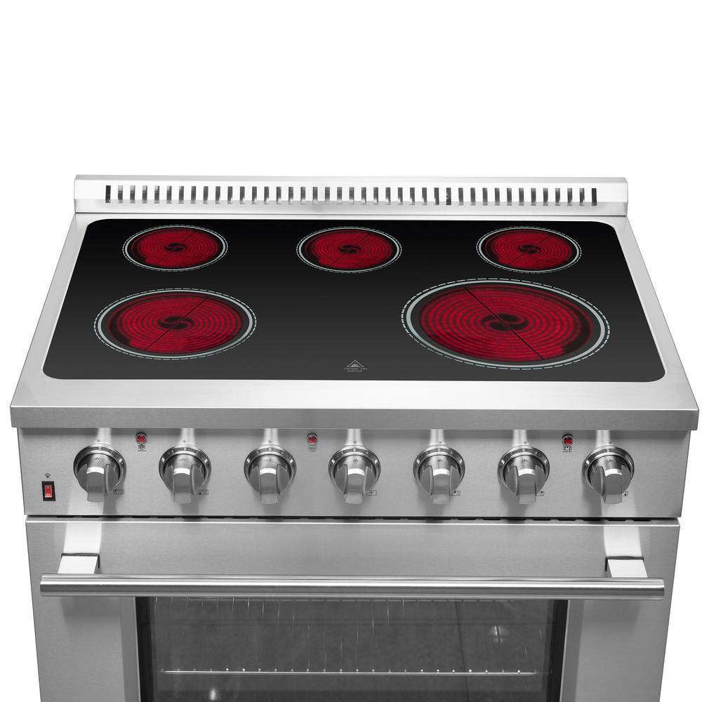 Forno Galiano 36 in. Freestanding Electric Range FFSEL6083-36