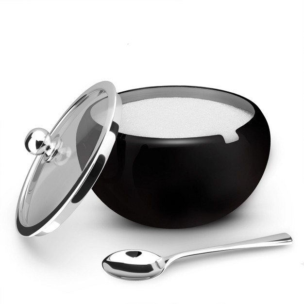 Kook Large Stainless Steel Sugar Bowl 16 Oz