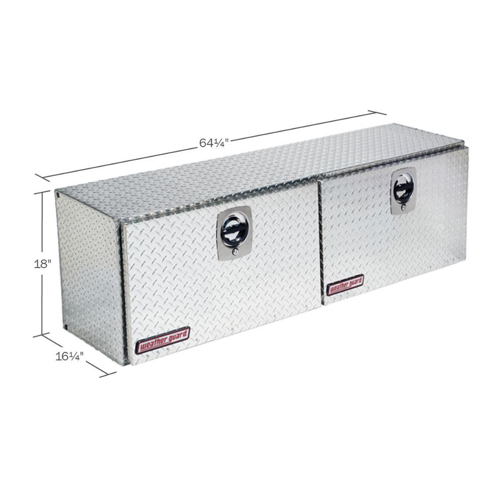 Super Hi-Side Box， Aluminum， 10.8 Cu. Ft. ;