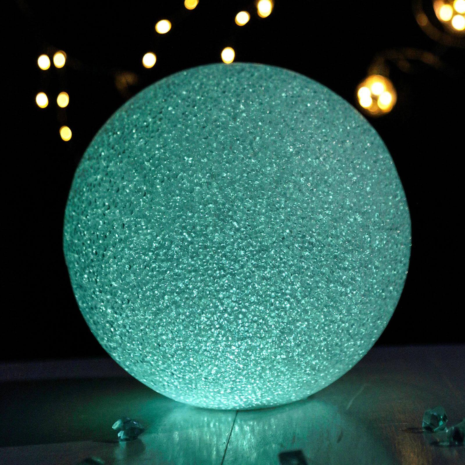 Color Changing LED Ball Light Centerpiece, Battery Operated Light Globe 10