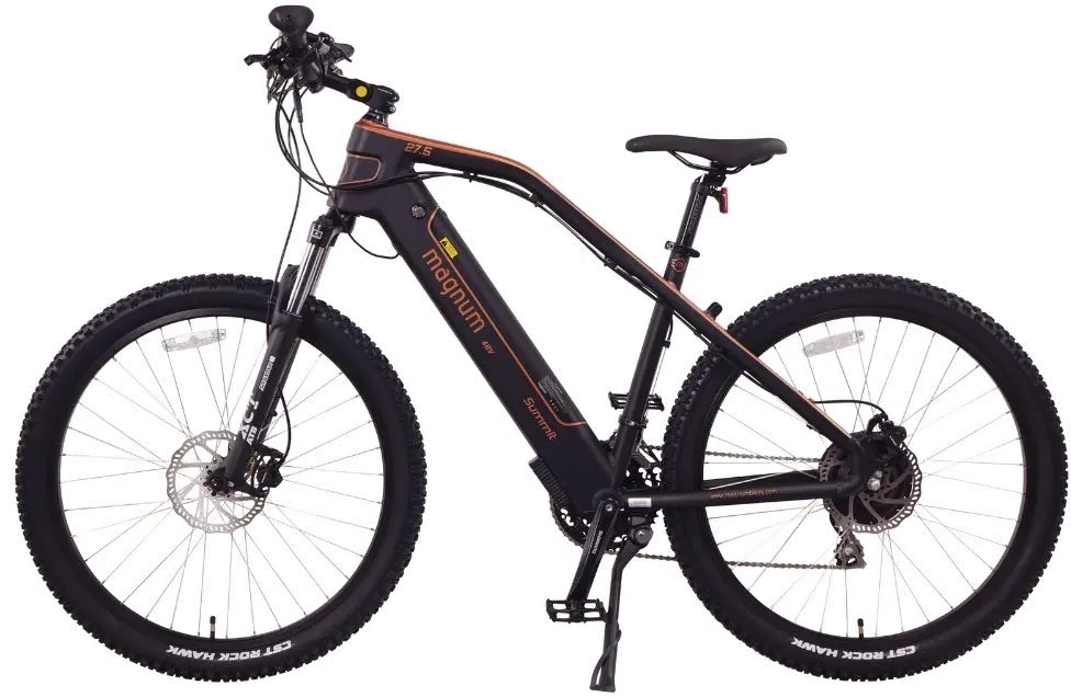 Magnum Summit Electric Bike with 27.5 Wheels - Copper and Black