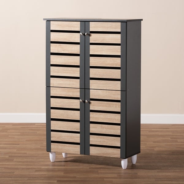 Contemporary Shoe Storage Cabinet - - 26396244