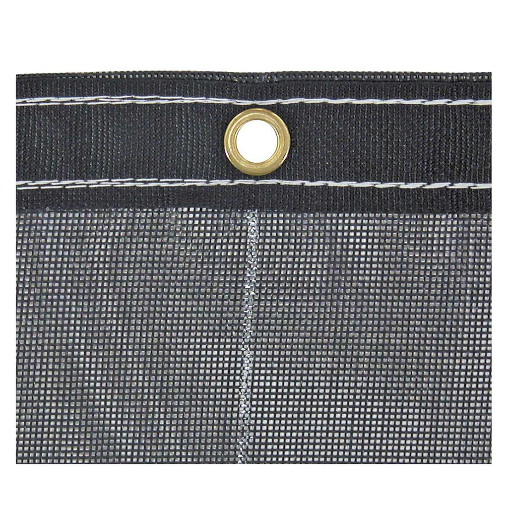 Buyer Products Heavy Duty Black Mesh Roll-Off Tarp