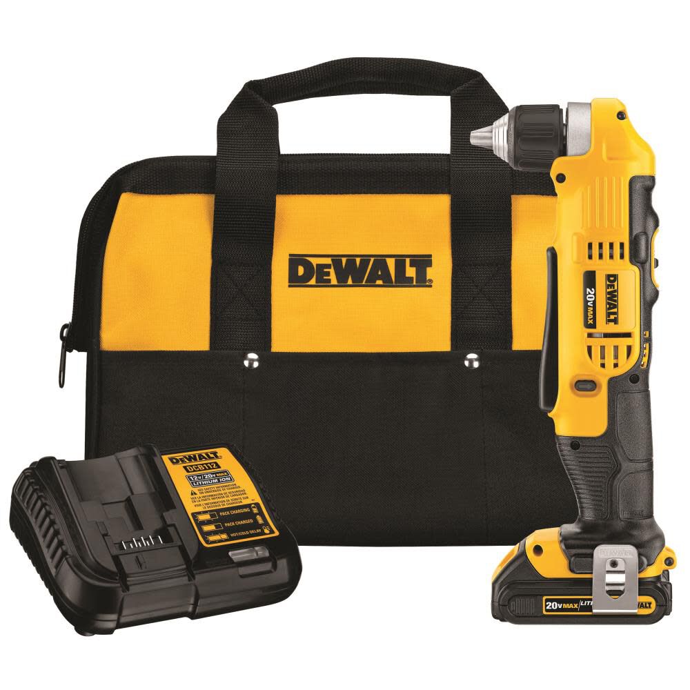 DEWALT 20V MAX Compact Right Angle Drill DCD740C1 from DEWALT