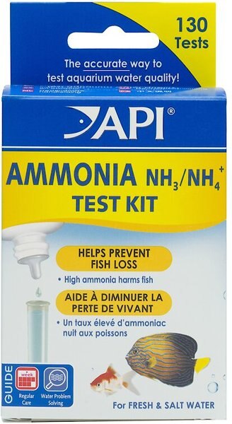 API Ammonia Freshwater and Saltwater Aquarium Test Kit