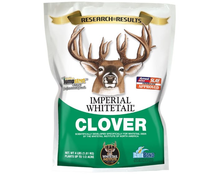 Imperial Whitetail Perennial Clover， 4 lbs. - Covers ½ Acre - IMP4