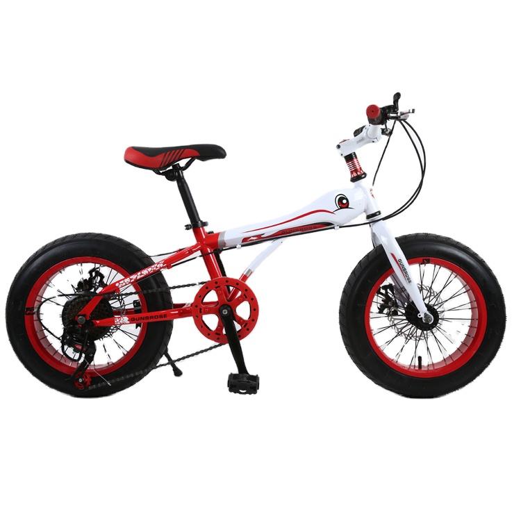 2023 2019 new model top quality fat tire bikes 16 inch suspension disc brake snow bike children gift  snow bicycle single speed