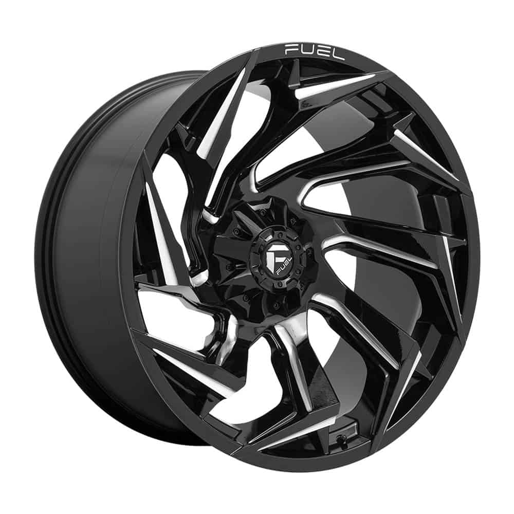 Fuel 1PC D753 REACTION D753 22X10 5X4.5/5.0 GL-BLK-MIL -18MM