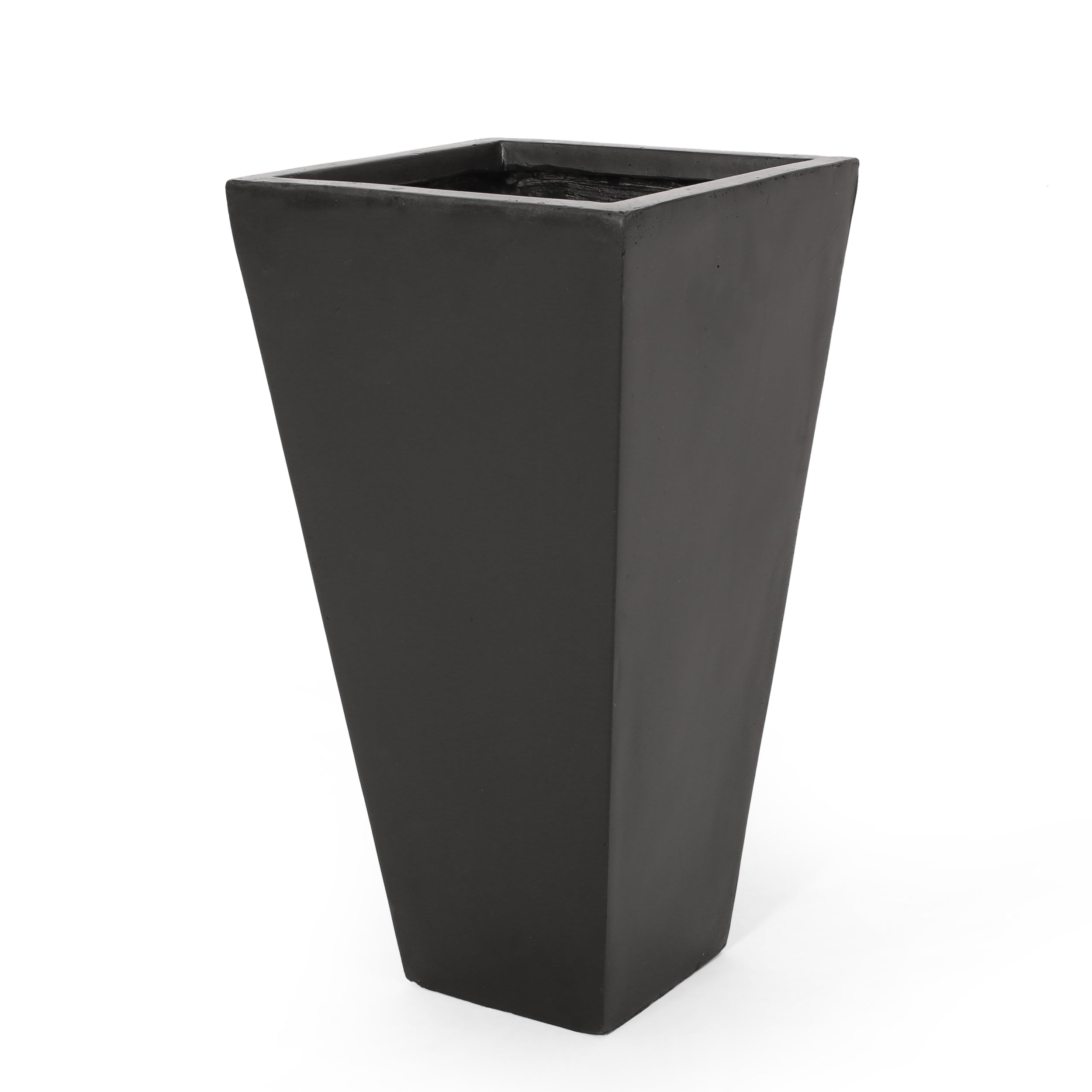 Fardeen Outdoor Modern Cast Stone Planter