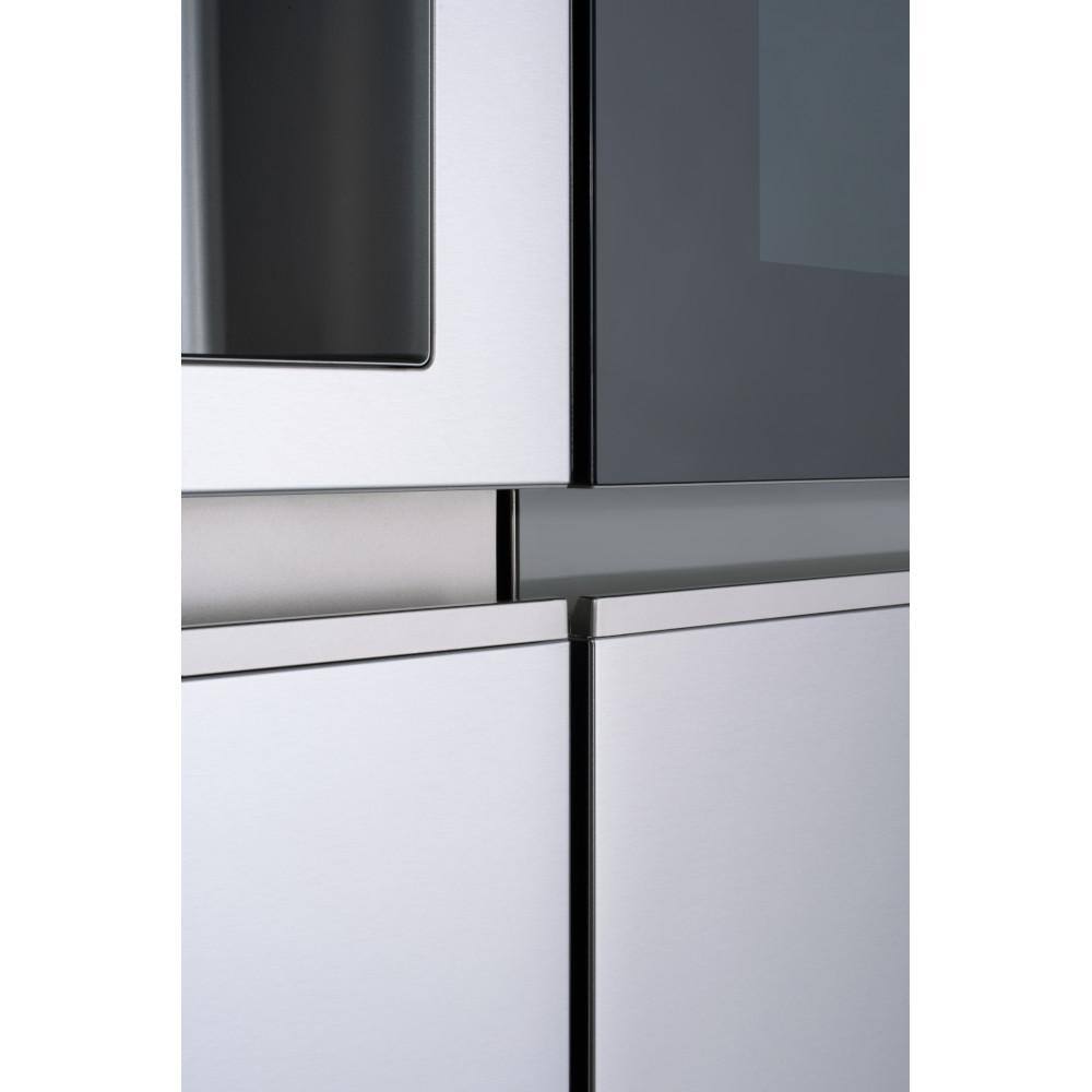 LG 27 cu. ft. Side by Side Smart Refrigerator w InstaView and Craft Ice in PrintProof Stainless Steel LRSOS2706S