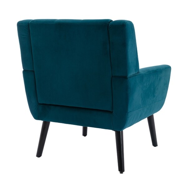 Modern Soft Linen Material Ergonomics Accent Chair