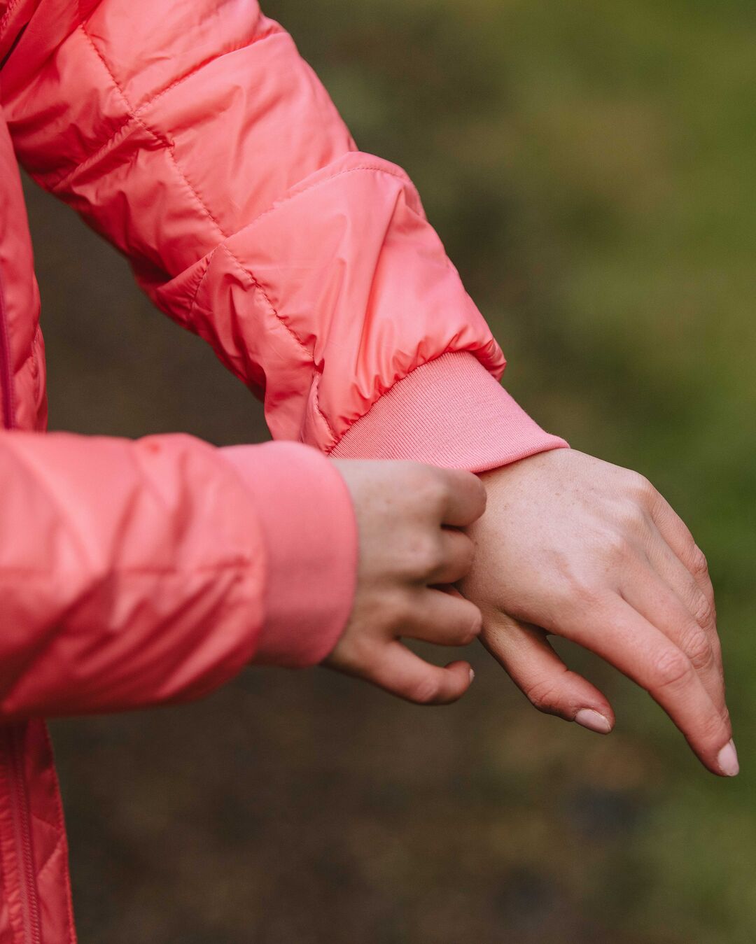 Lorelei Oversized Insulated Jacket - Shell Pink