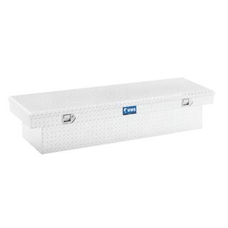 UWS 66.875 in. Silver Aluminum Full Size Crossbed Truck Tool Box TBS-66