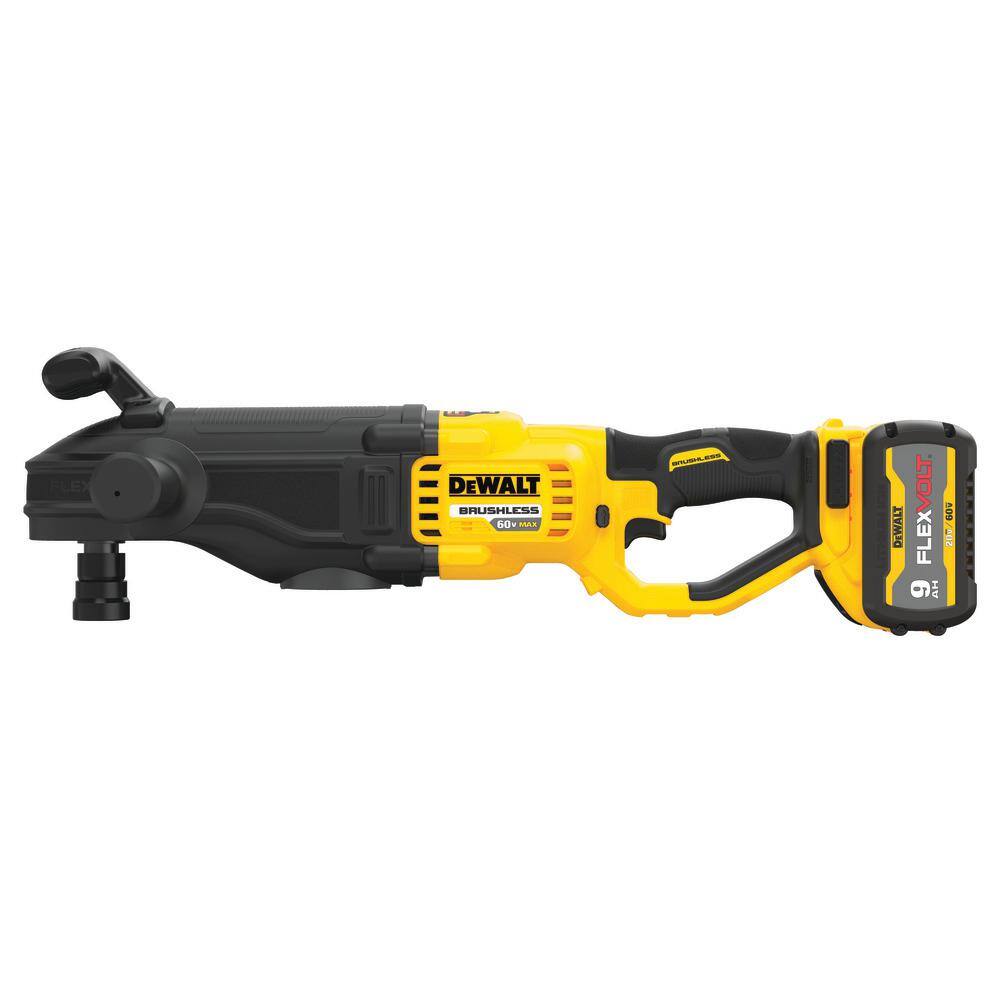 DW FLEXVOLT 60V MAX Cordless Brushless Quick-Change Stud and Joist Drill and (1) FLEXVOLT 9.0Ah Battery DCD471X1