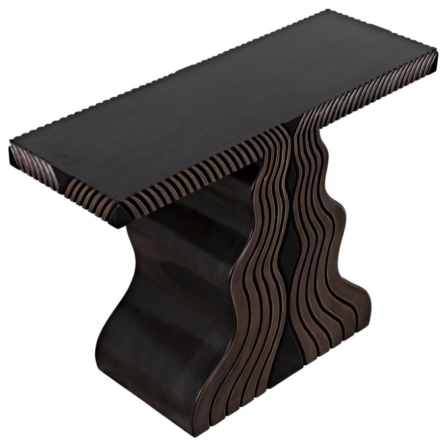 NOIR Furniture   Ray Console  Pale   GCON370P   Transitional   Console Tables   by HedgeApple  Houzz