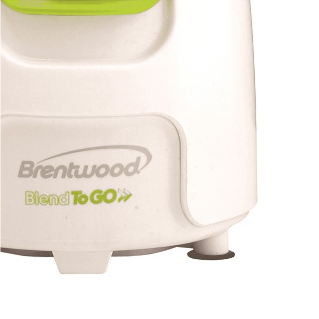 Brentwood Blend to go Personal Blender In Green And White