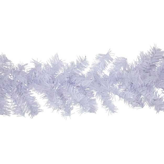 White Canadian Pine Artificial Christmas Garland Unlit