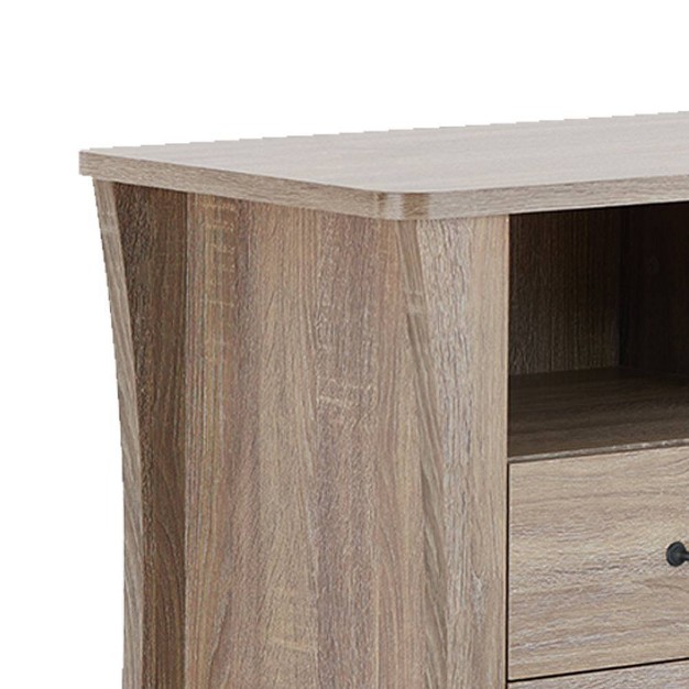 Colt Accent Table Rustic Natural Acme Furniture