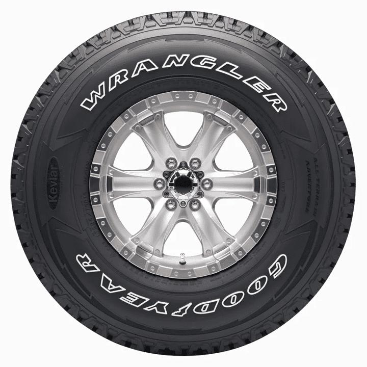 Goodyear Wrangler All-Terrain Adventure with Kevlar All Terrain 245/75R17 112T Passenger Tire