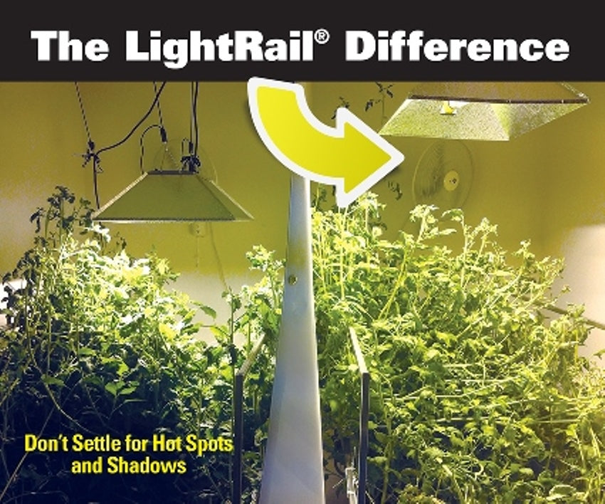 Light Rail 4.20 AdjustaDrive Kit Robotic Grow Light Mover for 2 Lights Genuine Solidly Made in the USA