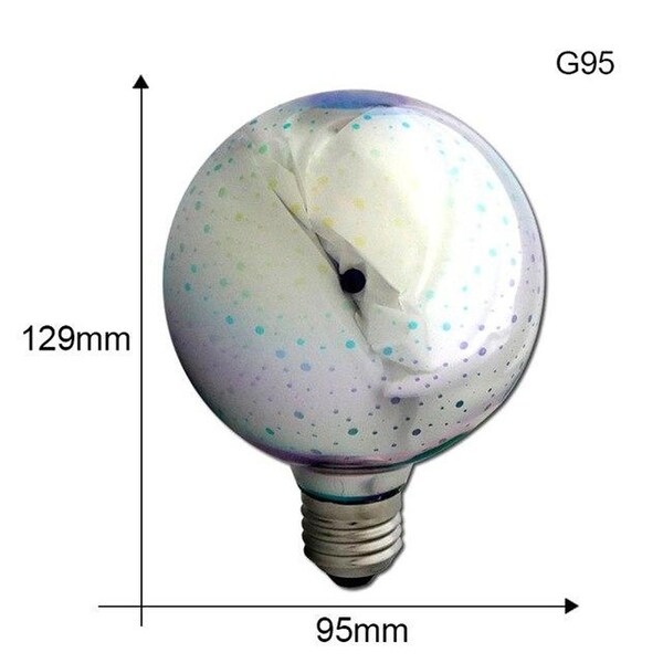 3D retro Vintage Night Light Led Bulb Lamp 220V G95 Lampara Ampoule lampada Star Holiday Decoration Lighting Globe - Medium Shopping - The Best Deals on String Lights | 33810367