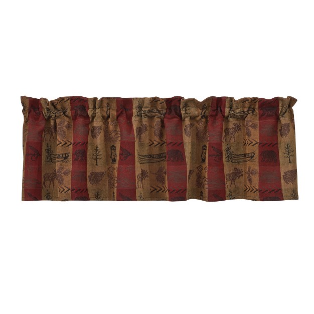 Park Designs High Country Valance 72 x27 x27 l Brown