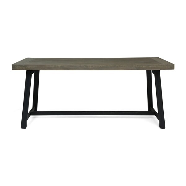 Raphael Outdoor Acacia Wood Dining Table by Christopher Knight Home