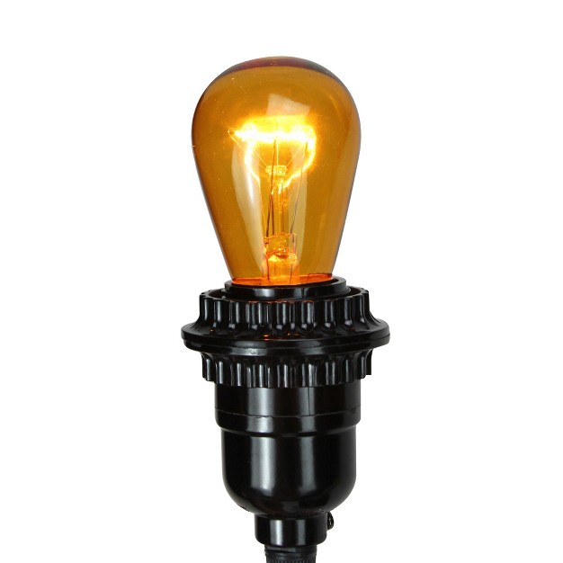 Northlight Pack Of 25 Incandescent S14 Amber Christmas Replacement Bulbs