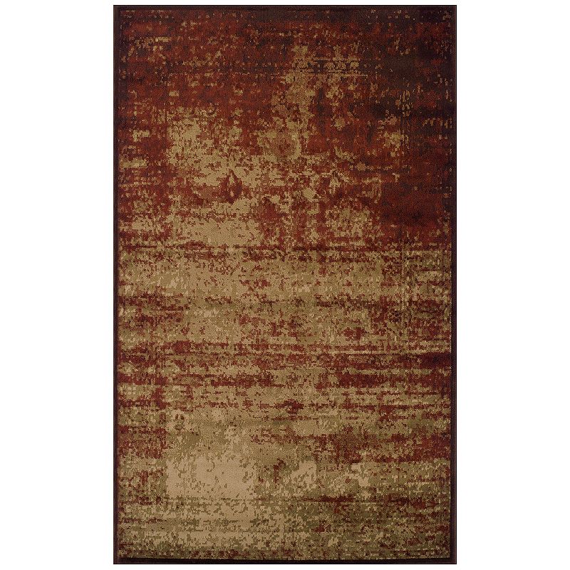 Superior Acid Wash Modern Area Rug