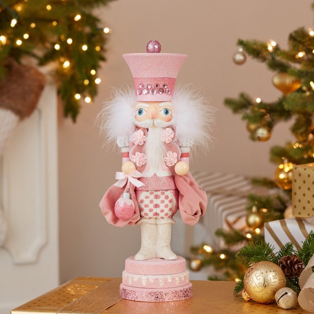 Hollywood Pink Sweet Soldier Nutcracker