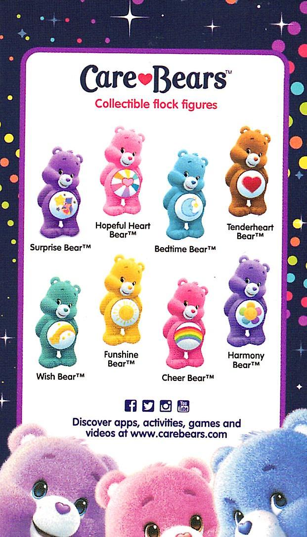 8-Pack The Cuddly Bears Collect/Game Figures Moving Trails 7cm