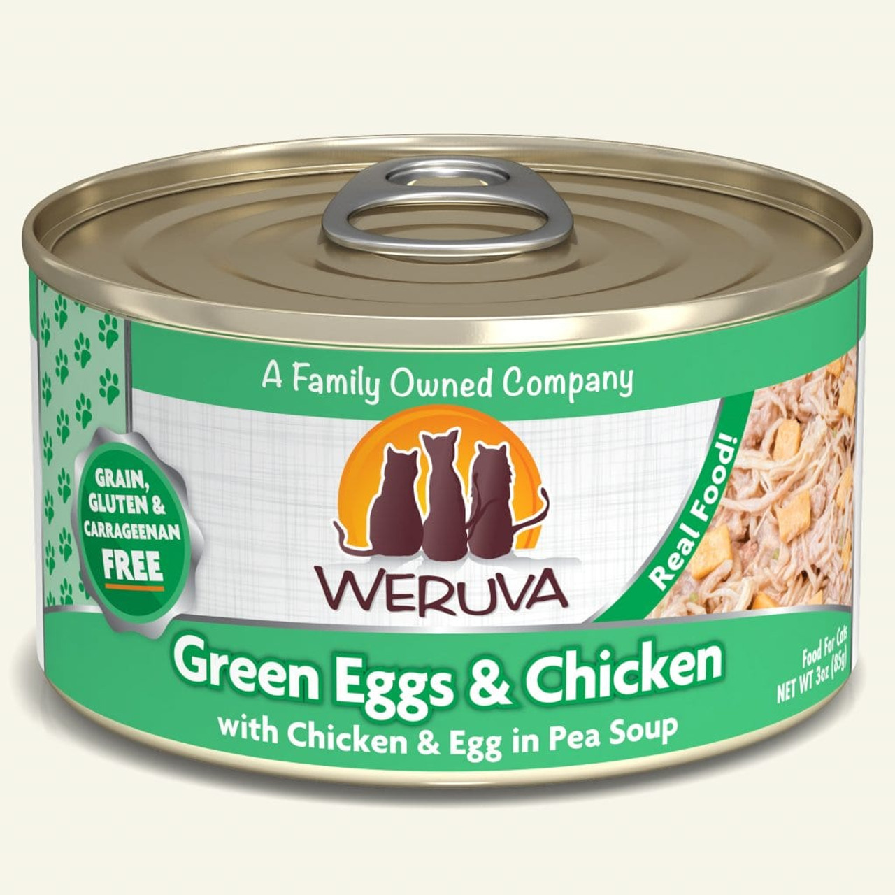 Weruva Cat Green Eggs and Chicken， 5.5oz